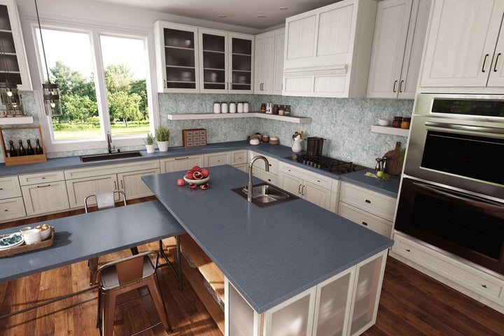 Blue Felt - 9320 - Matte Finish - Kitchen Countertops