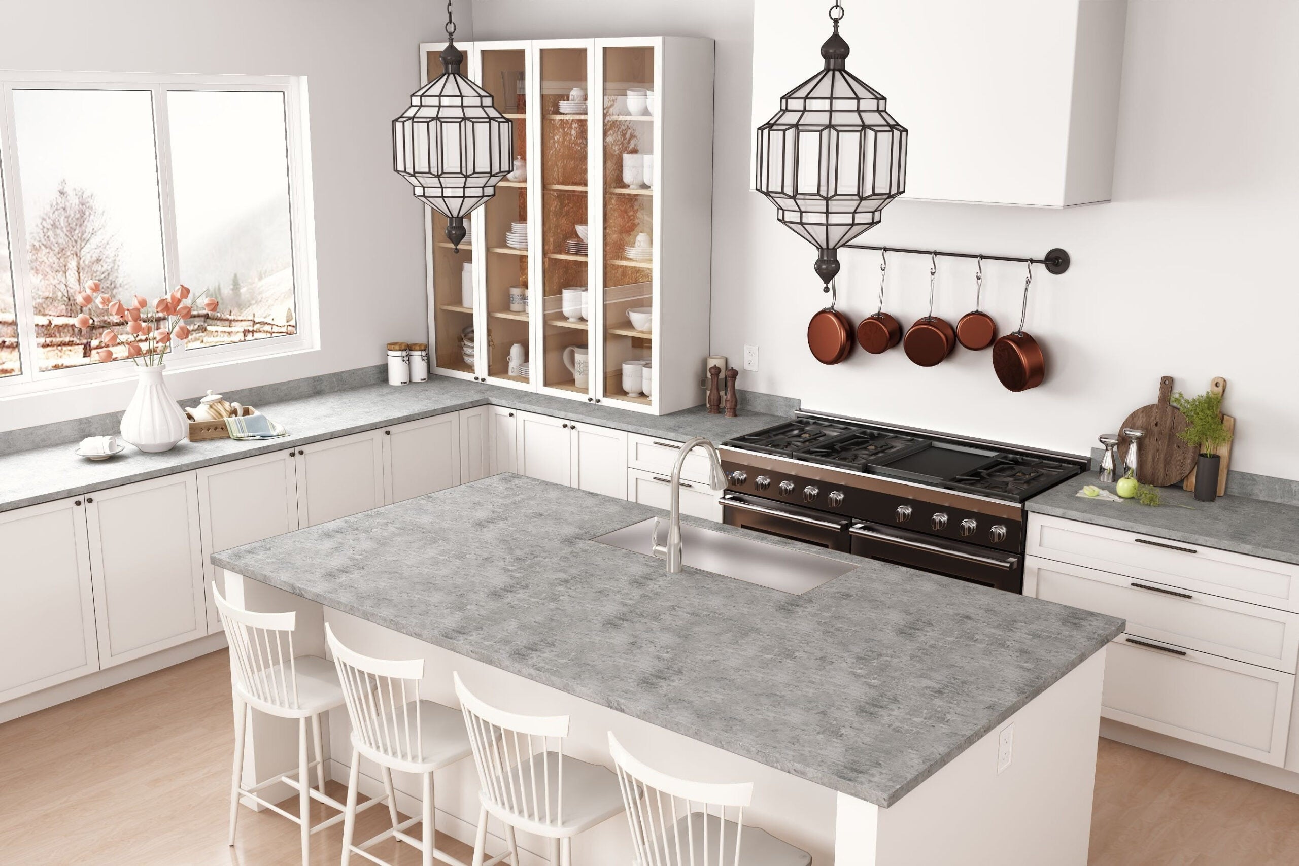 Mission White - 933 - Formica Laminate Samples – Cabinetmaker