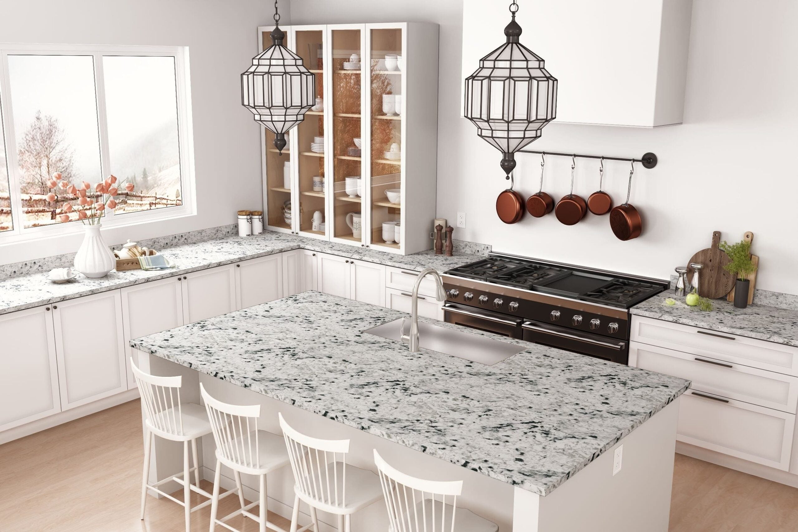 White Ice Granite - 9476 - Formica Laminate Sheets – Cabinetmaker