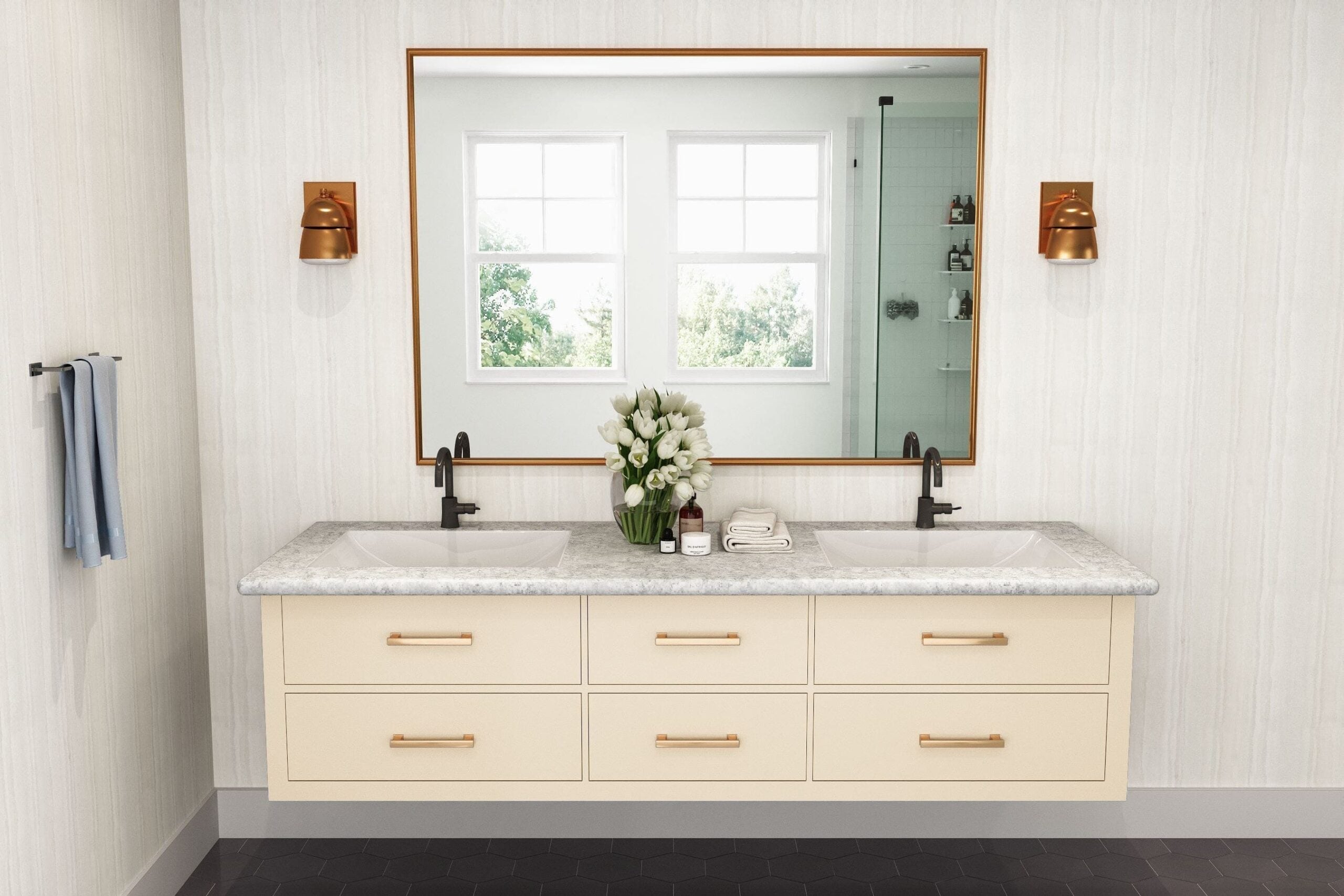 Layered White Sand - 9512 - Formica Laminate Sheets – Cabinetmaker