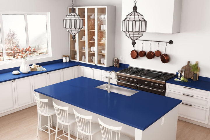 Navy Blue - 969 - Traditional Kitchen Countertops