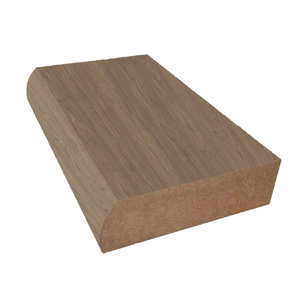 ア*ル様 ウッドスタンド（Walnut製）四角300×180㎜ (高：280㎜) Hazel Walnut - 5788 - Formica Laminate Decorative Edges by Deco