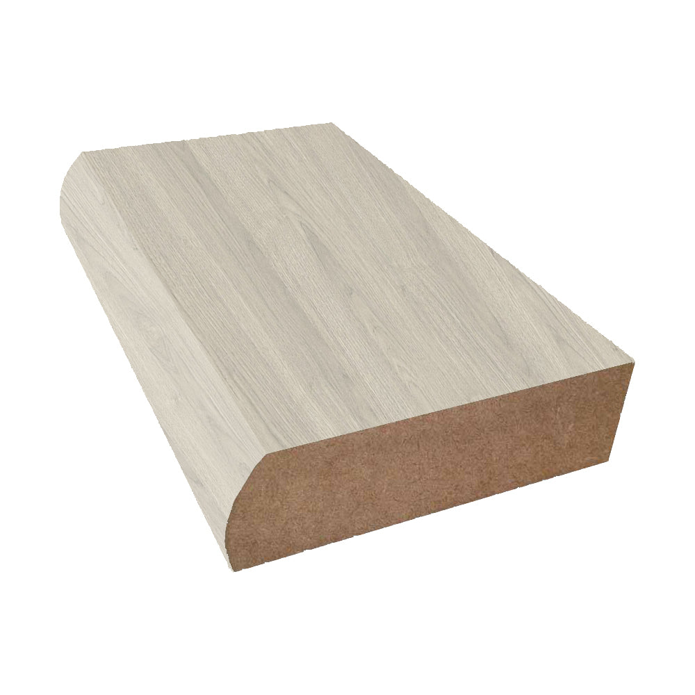 Italian Silver Ash - 8217 - Wilsonart Laminate Decorative Bullnose Edge