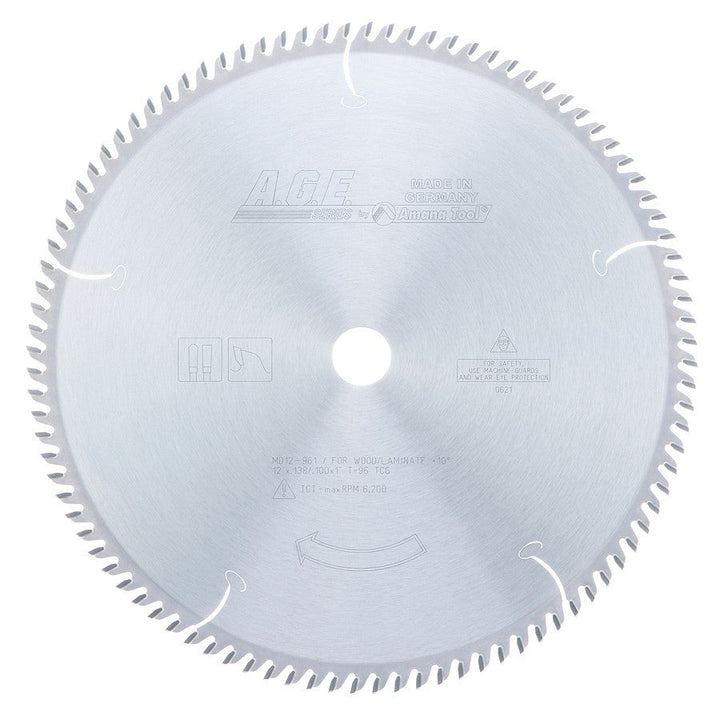 MD12-961. A.G.E Carbide Tipped Plywood & Laminate Saw Blade