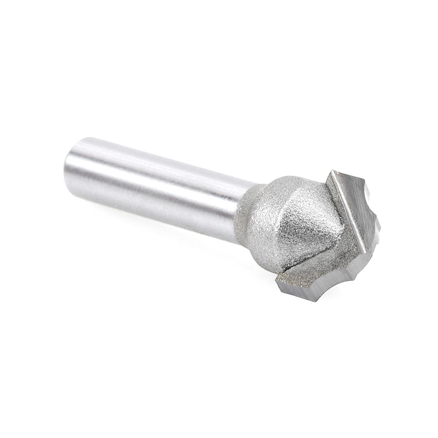 Amana Tool. Miniature Plunge Classical Router Bit | 1⁄8 Radius x 1⁄2 Dia x 5⁄16 x 1⁄4" Shank | MRC0304