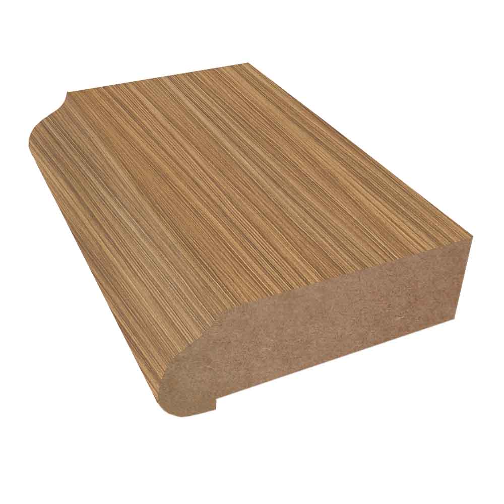 Zebrawood - 7980 - Wilsonart Laminate Decorative Ogee Edge