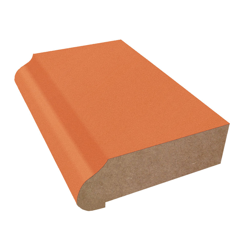 Orange Felt - 4973 - Formica Laminate Decorative Ogee Edge 