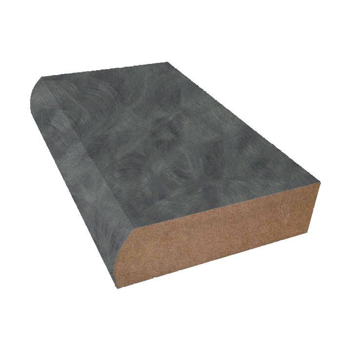 Pewter Brush - 4779 - Wilsonart Laminate Decorative Bullnose Edge