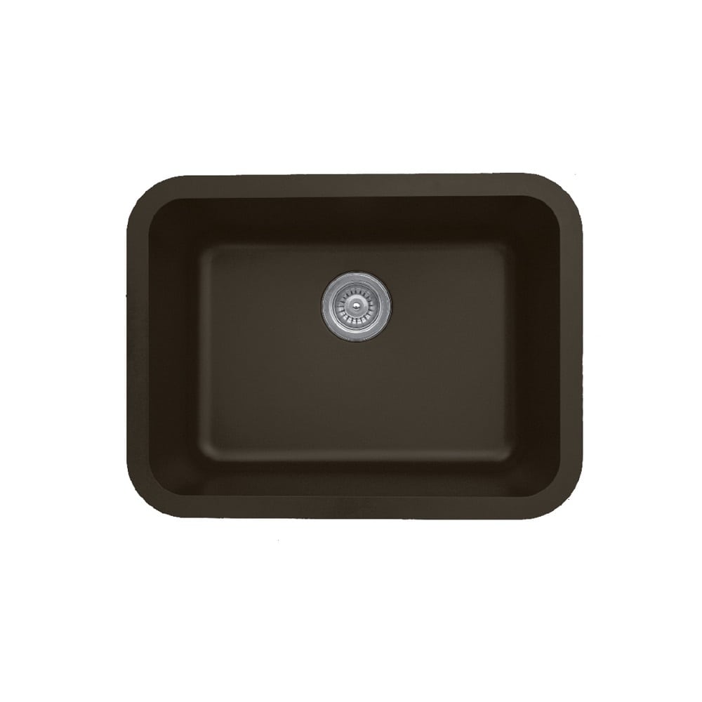 Brown Karran Undermount Single Bowl - Quartz Q-320