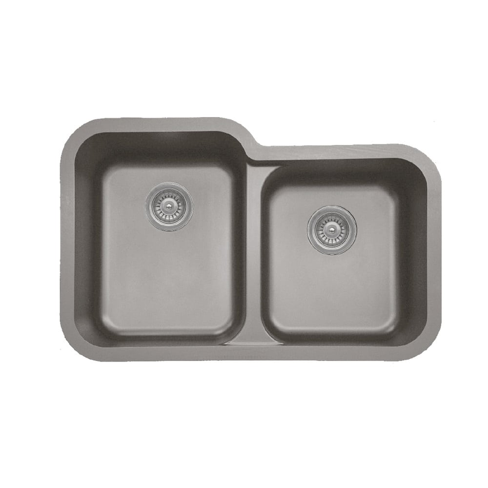 Karran Undermount Large / Small Bowl - Quartz Q-360R