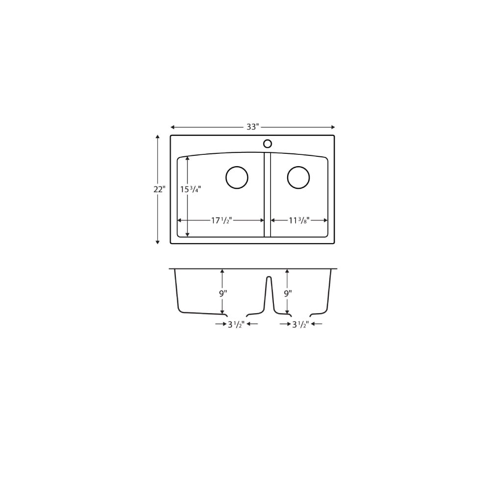 Draw/Dimensions of Quartz QT-711