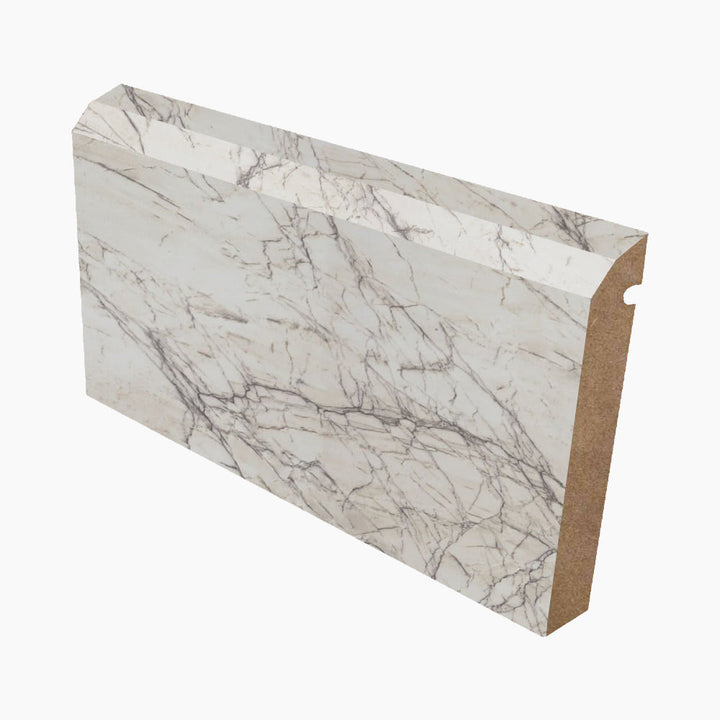 Quartzite Bianco - 9536 - Formica 180fx Laminate  Bevel Edge Backsplash