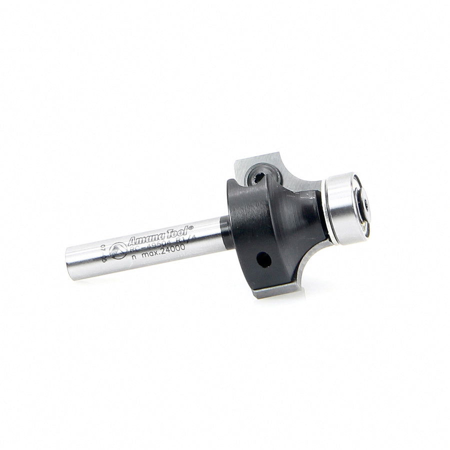 Amana Tool. Corner Rounding Router Bit | 1⁄4 Radius x 1 Dia x 1⁄2 x 1⁄4"Shank | RC-49504 