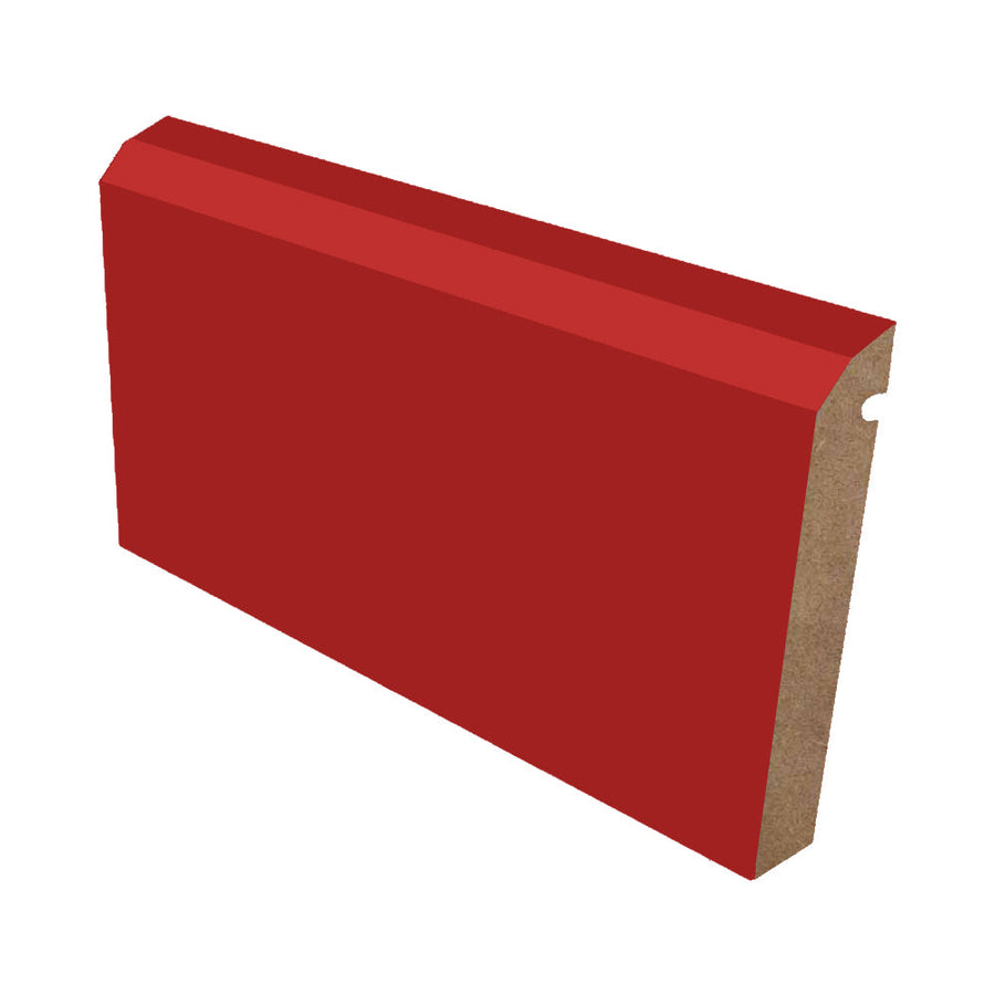 Regimental Red - D12 - Wilsonart Laminate Bevel Edge Backsplash