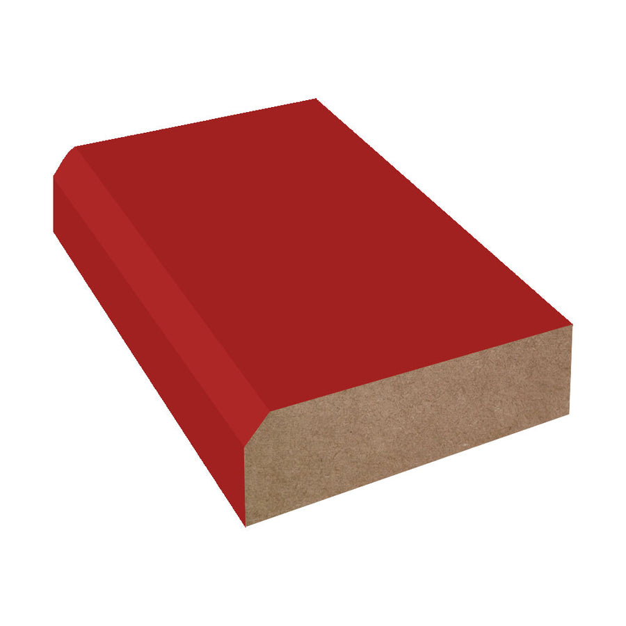 Regimental Red - D12 - Wilsonart Laminate Decorative Bevel Edge