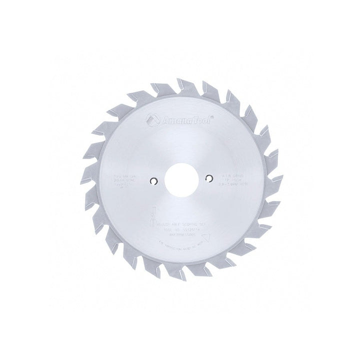 Amana Tool. Adjustable Type Scoring Sets - 125mm Dia x 24T ATB - 12° - 20mm Bore | SS125T14 