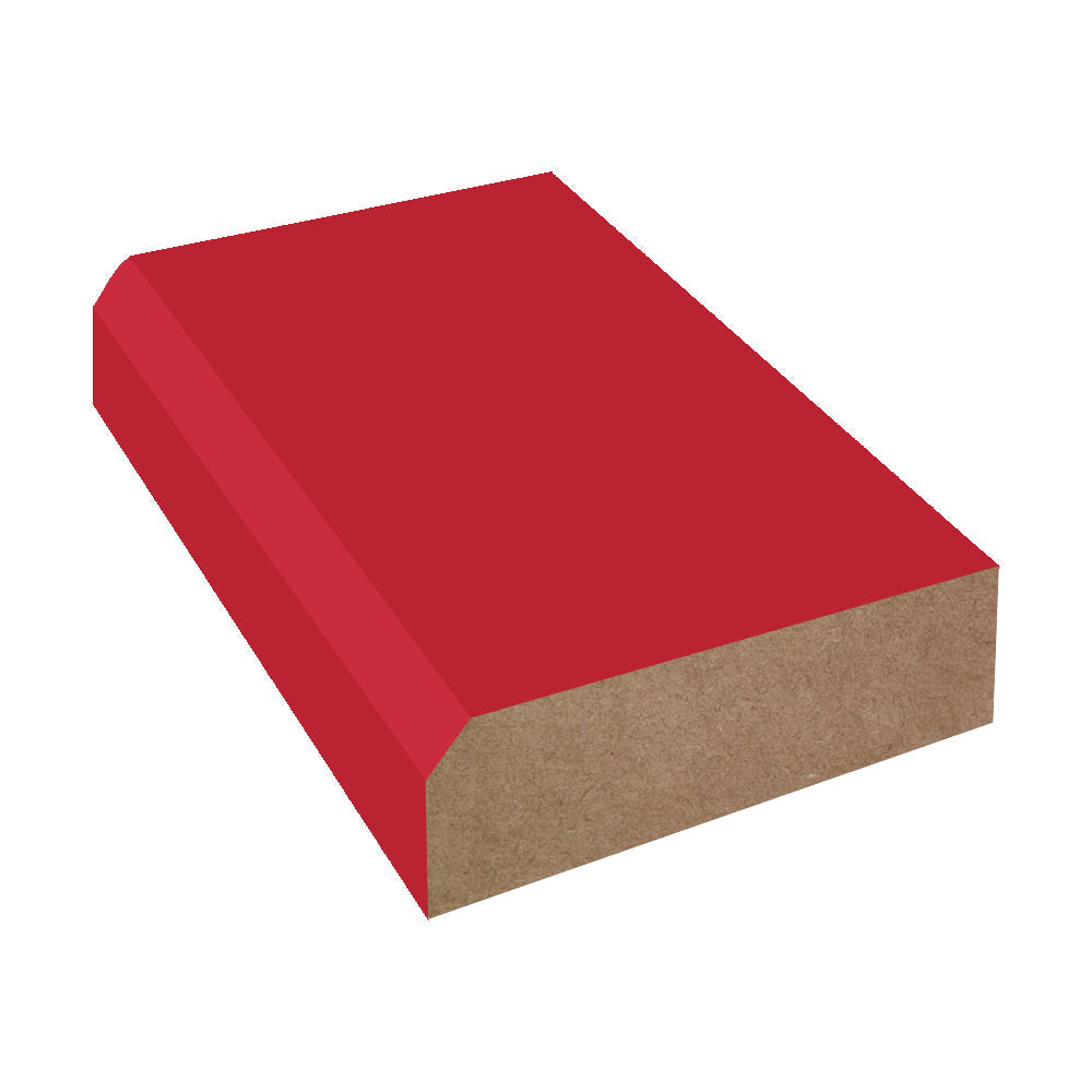 Stop Red  - 839 - Formica Laminate Decorative Bevel Edge