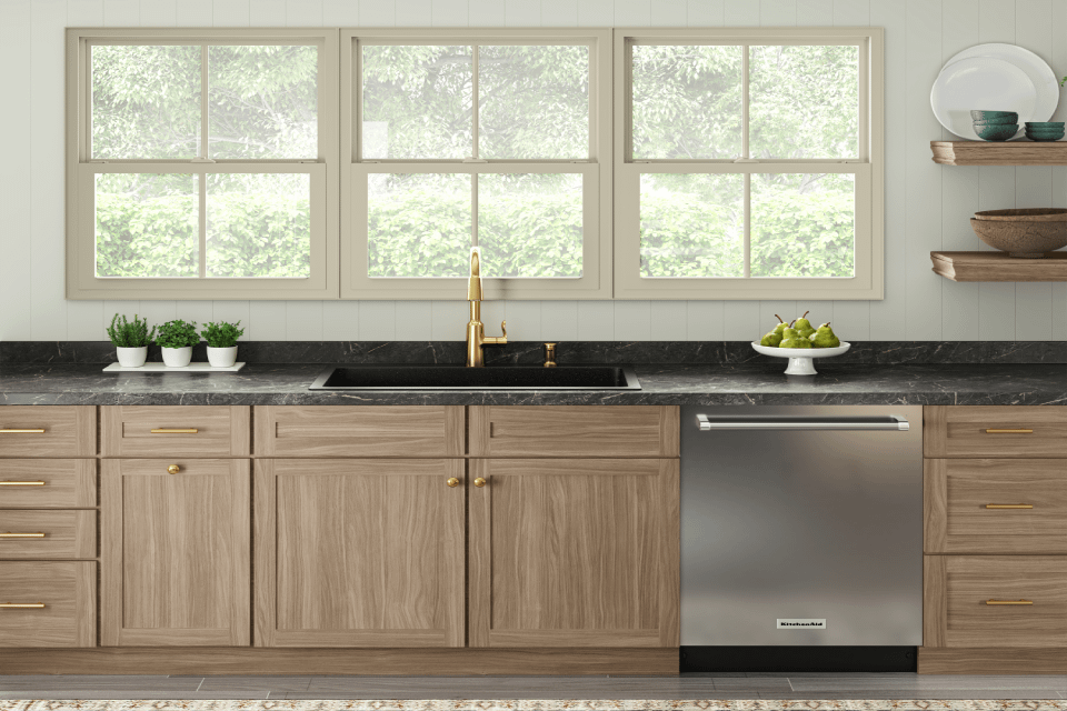 5059 Terrena Soapstone Kitchen Countertop - Wilsonart Laminate Fieldstone Finish