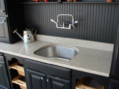 Karran Stainless Steel D-Shaped Single Bowl Undermount Sink - U-2321