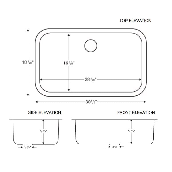 Specifications of U-3018