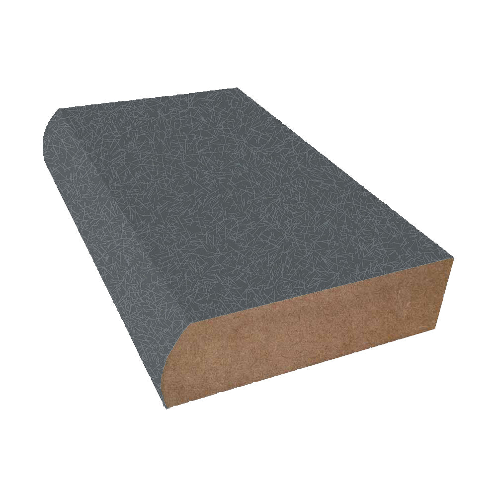 Washi Pewter - 5018 - Wilsonart Laminate Decorative Bullnose Edge