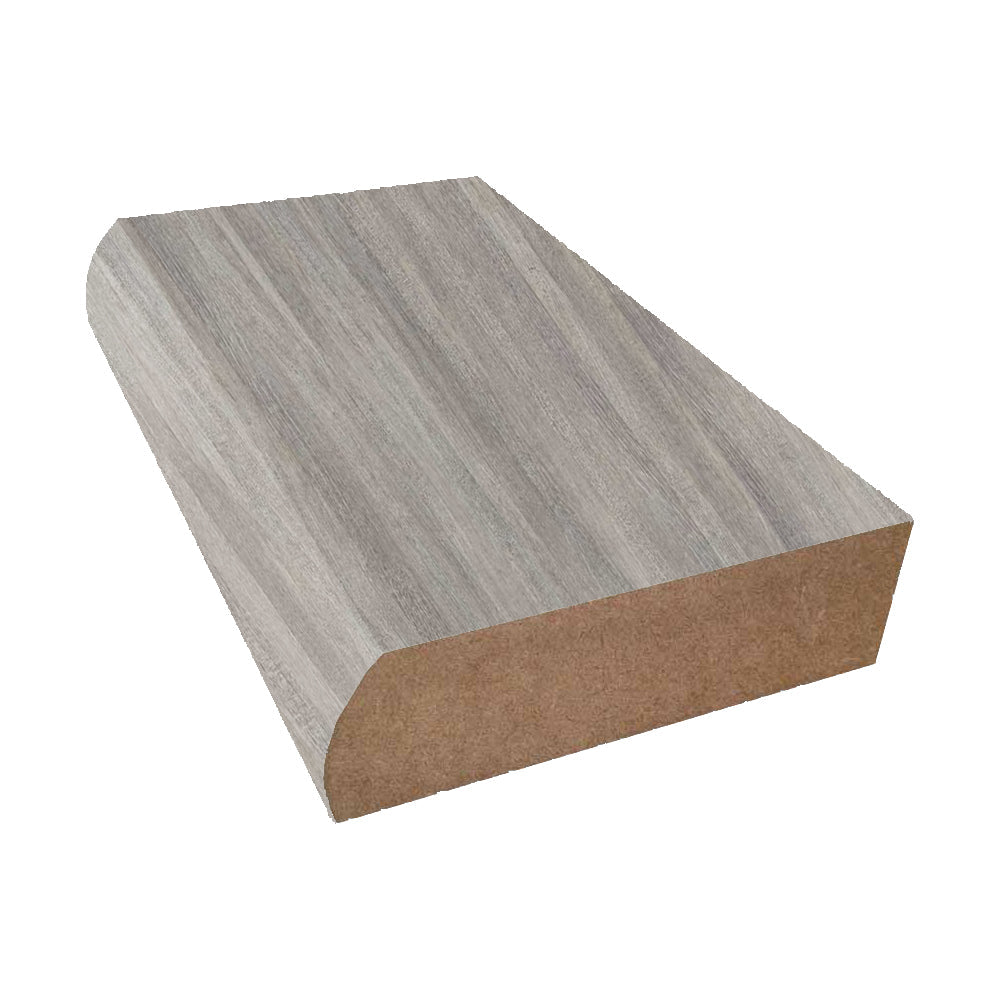 Weathered Fiberwood - 8914 - Formica Laminate Decorative Bullnose Edge