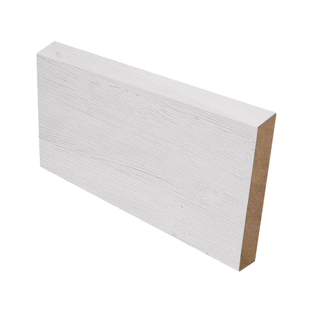 White Painted Wood - 8902 - Formica Laminate Square Edge Backsplash