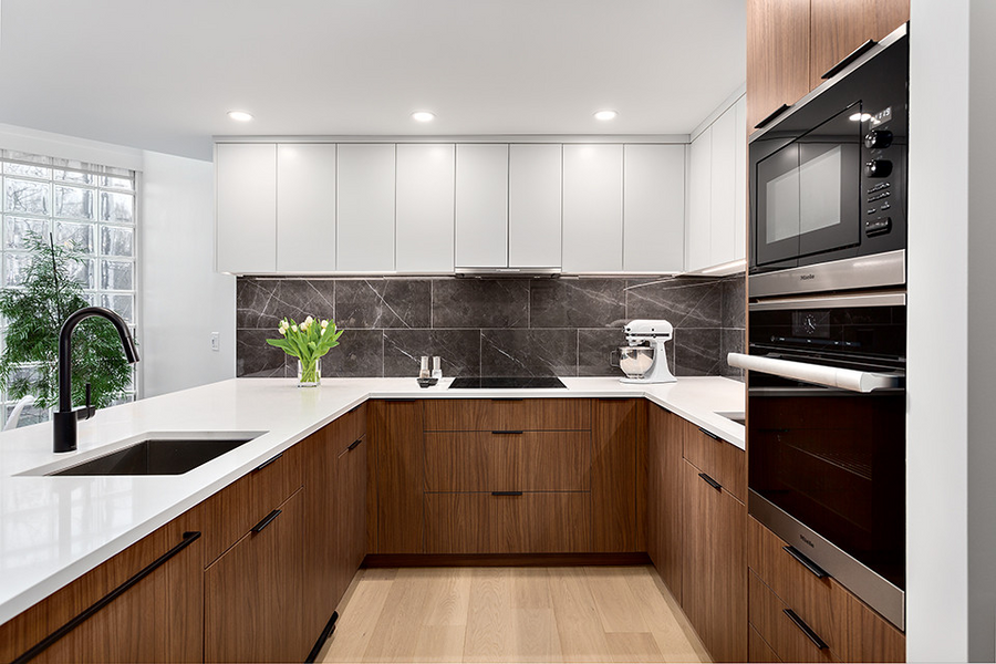 Designer White Kitchen