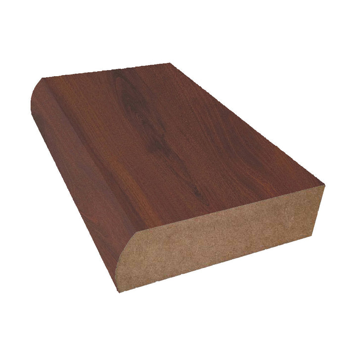 Windsor Mahogany - 7039 - Wilsonart Laminate Decorative Bullnose Edge