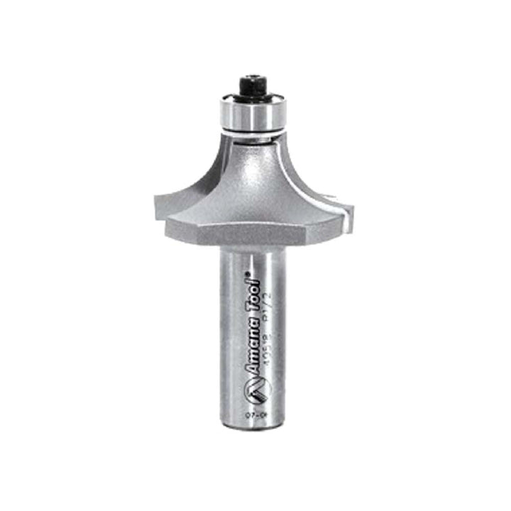 Amana Tool. Corner Rounding Router Bit | 1 1⁄2 Radius x 3 1⁄2 Dia x 1 3⁄4 x 1⁄2"Shank | 49526 