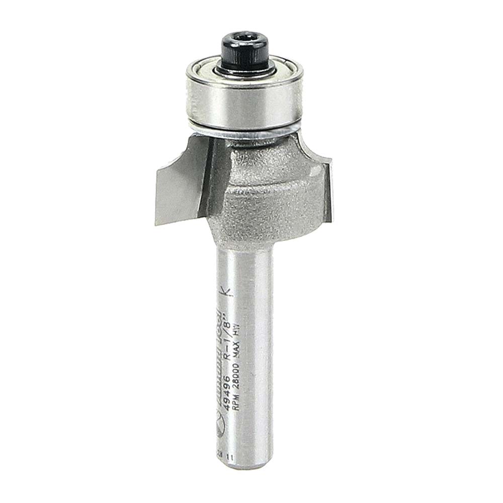 Corner Rounding Router Bit | 3⁄8 Radius x 1 1⁄4 Dia x 5⁄8 x 1⁄2