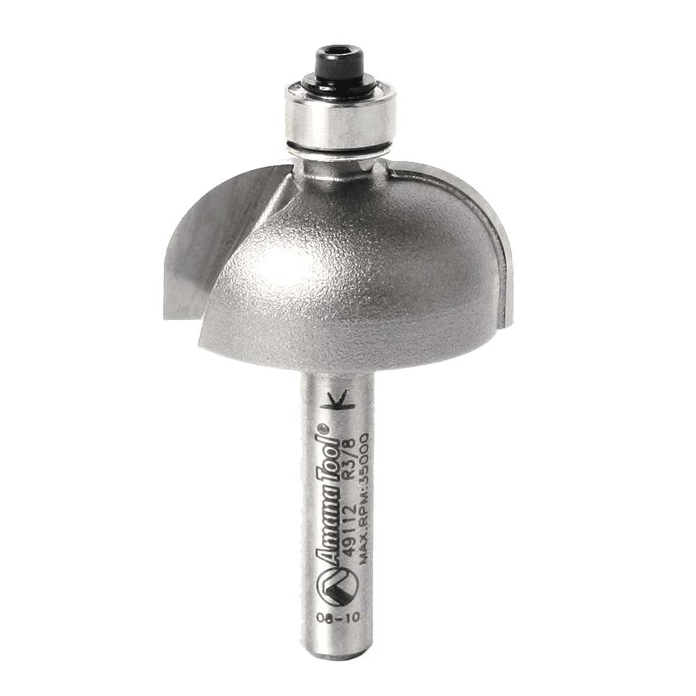 Cove Router Bit | 3⁄8 Radius x 1 1⁄8 Dia x 9⁄16 x 1⁄4