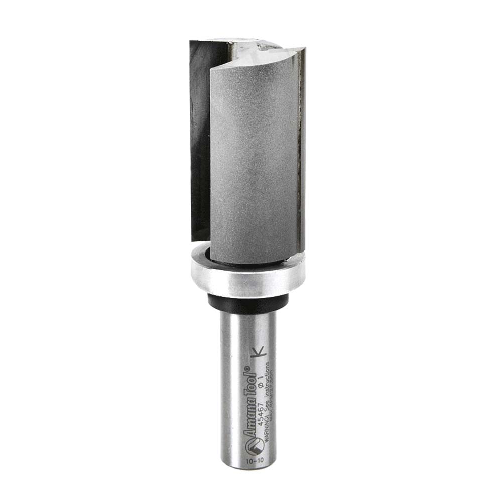 Amana Tool. Flush Trim Plunge Router Bit | Various Dia x 1 3⁄4 x 1⁄2" Shank with Upper BB | 45467 