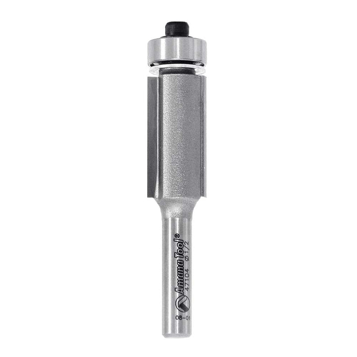 Amana Tool. Flush Trim Router Bit | 3⁄8 Dia x 1" x 1⁄4 Shank | 47104 