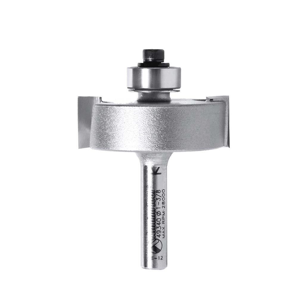 Multi-Depth Rabbet Router Bit Set | 1 3⁄8 Dia x 1⁄2 x 1⁄4