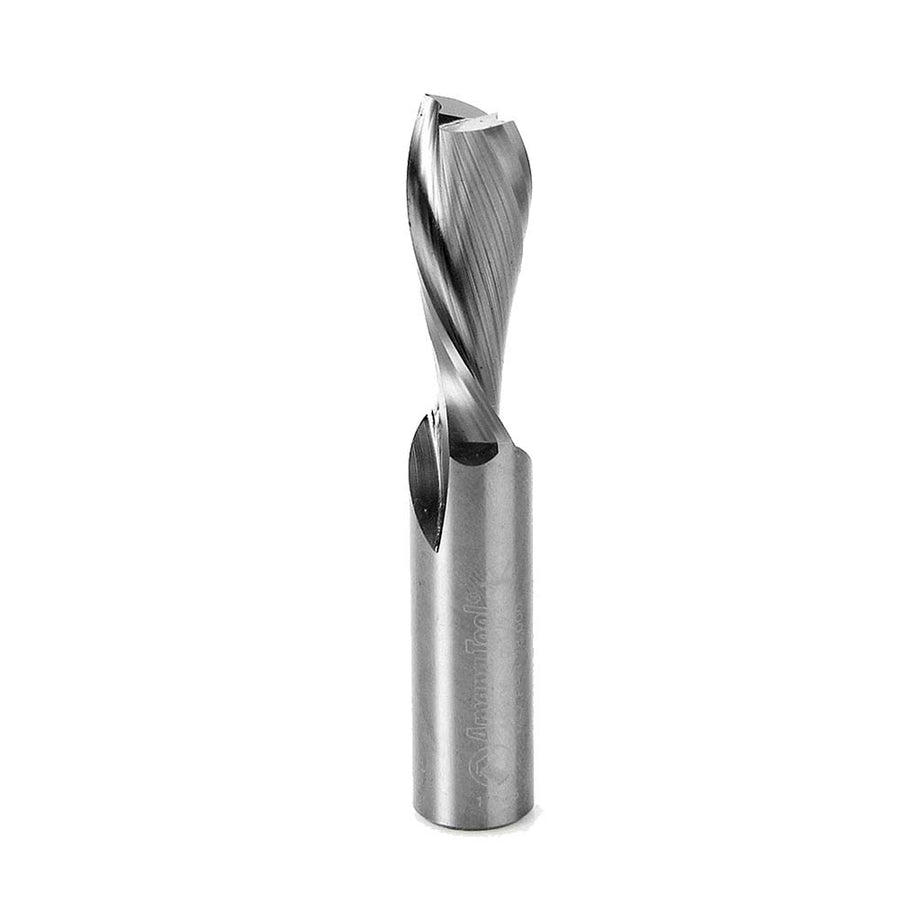 Amana Tool. Spiral Plunge Down-Cut CNC Router Bit | 1⁄2 Dia x 1 1⁄4 x 1⁄2" Shank | 46206 