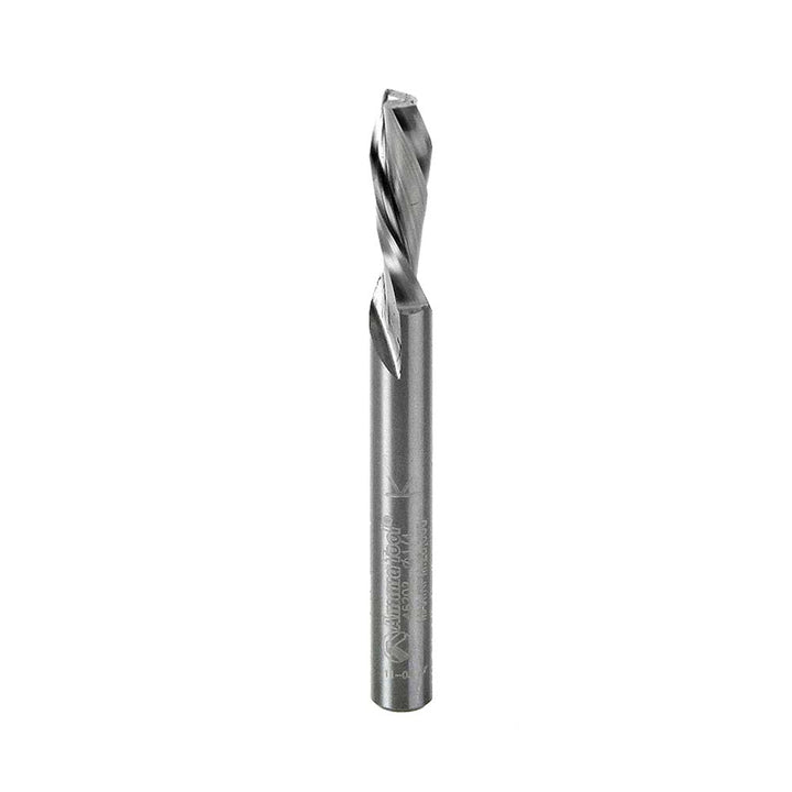 Amana Tool. Spiral Plunge Down-Cut CNC Router Bit | 1⁄4 Dia x 3⁄4 x 1⁄4" Shank | 46202