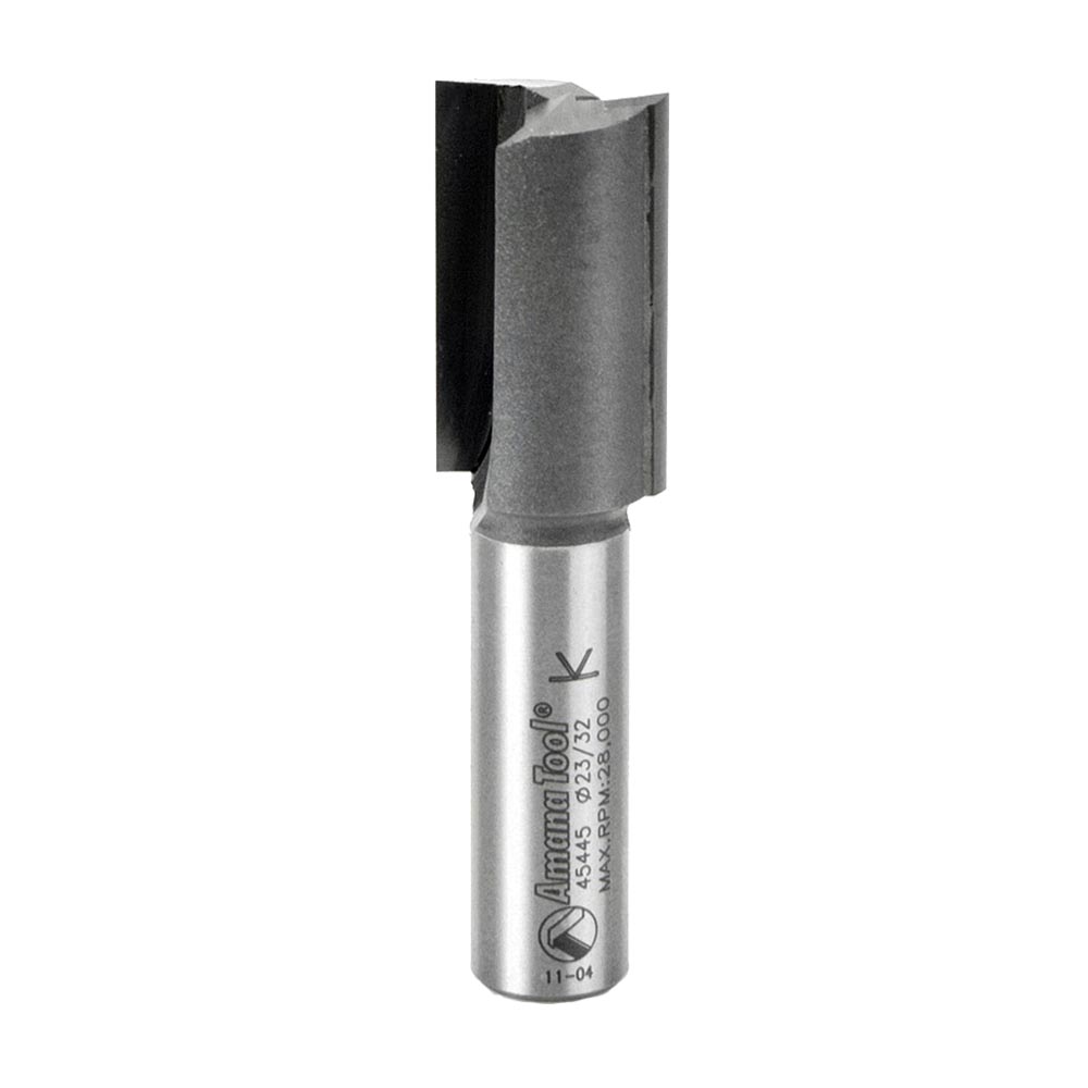 Plunge Wood Router Bit Undersized Plywood Dado Straight Plunge Router Bit | 2 Flute | 3⁄32 Di ...