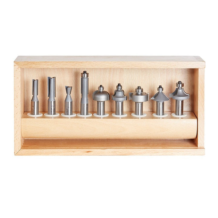 Amana Tool. Router Bit Set | 11 Piece | 1⁄2" Shank | AMS-211 