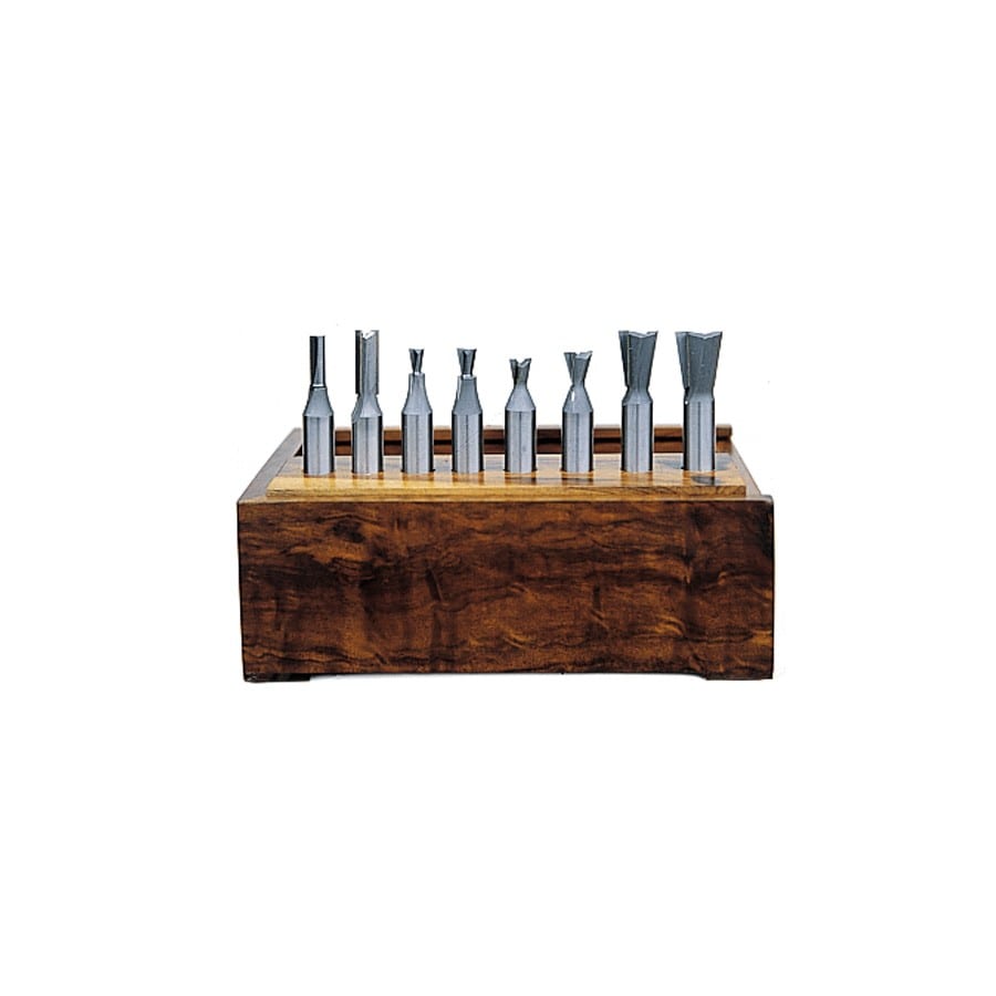 Amana Tool. Router Bit Set | 8 Piece | Dovetail 1⁄2" Shank | AMS-408