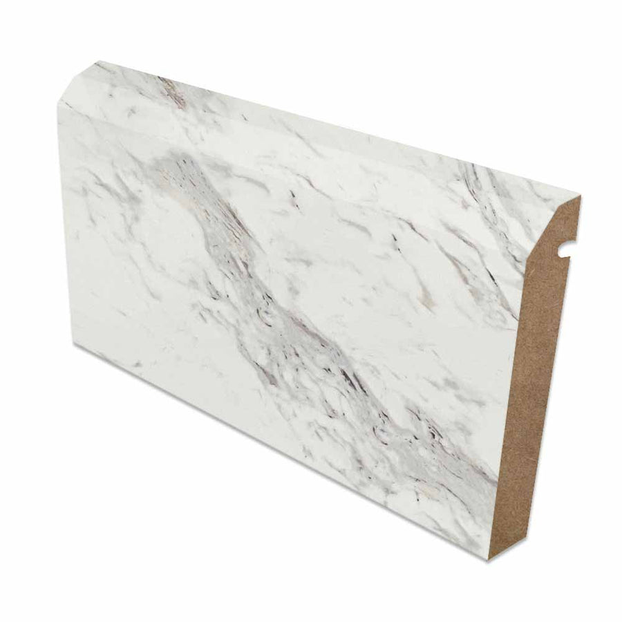 Calcutta Marble - 4925 - Wilsonart Laminate Bevel Edge Backsplash