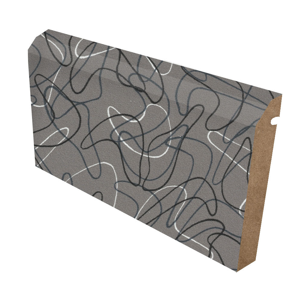 Charcoal Boomerang - 6942 - Formica Laminate Backsplashes by Deco