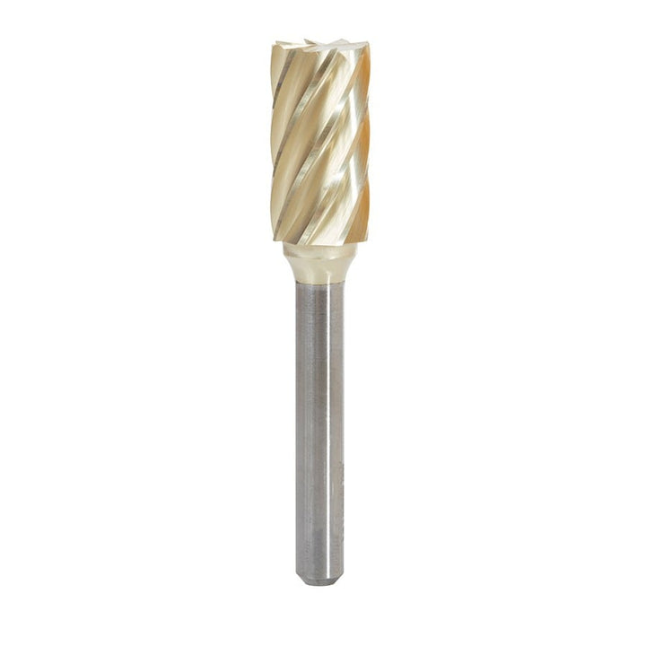 Amana Tool. SB Burrs Cylindrical with End Non-Ferrous Burr Bit | 1⁄2 Dia x 1 x 1⁄4 Shank | BURS-088NF 