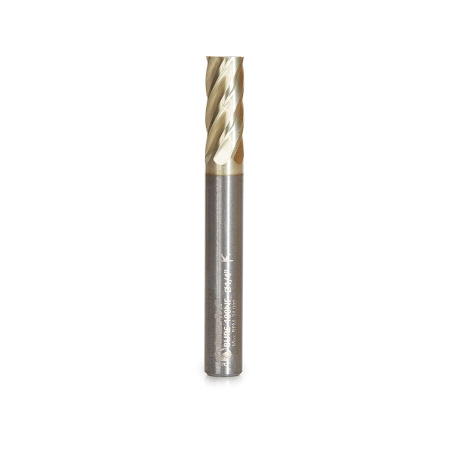 Amana Tool. SA Cylindrical No End Non-Ferrous Burr Bit | 1⁄4 Dia x 5⁄8 x 1⁄4 Shank | BURS-100NF 