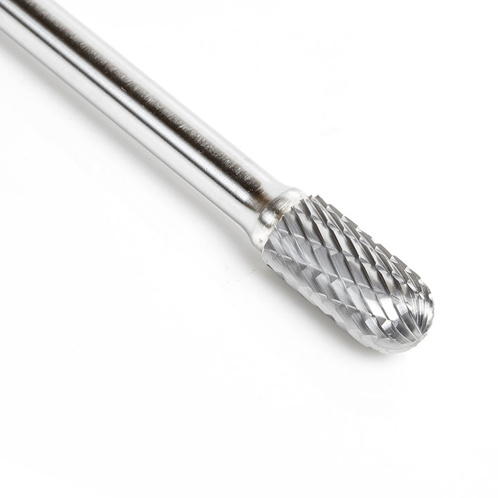 Amana Tool. SC Burrs Radius Cylinder Double Cut Burr Bit | 3⁄8 Dia x 3⁄4 x 1⁄4 Shank | BURS-123 