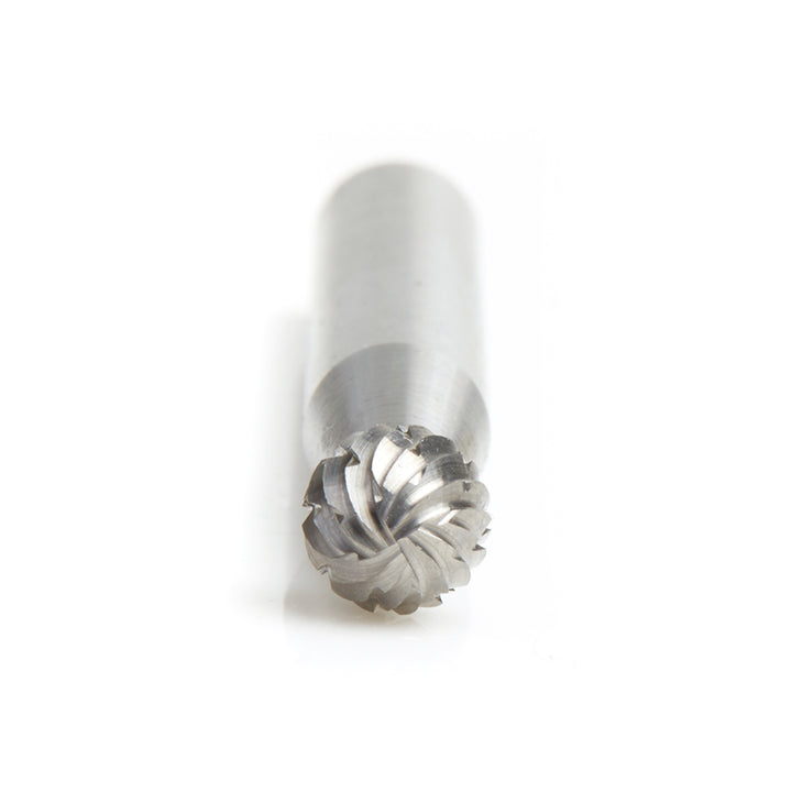 Amana Tool. SD Burrs Ball Double Cut Burr Bit | 1⁄4 Dia x 7⁄32 x 1⁄4 Shank | BURS-152 