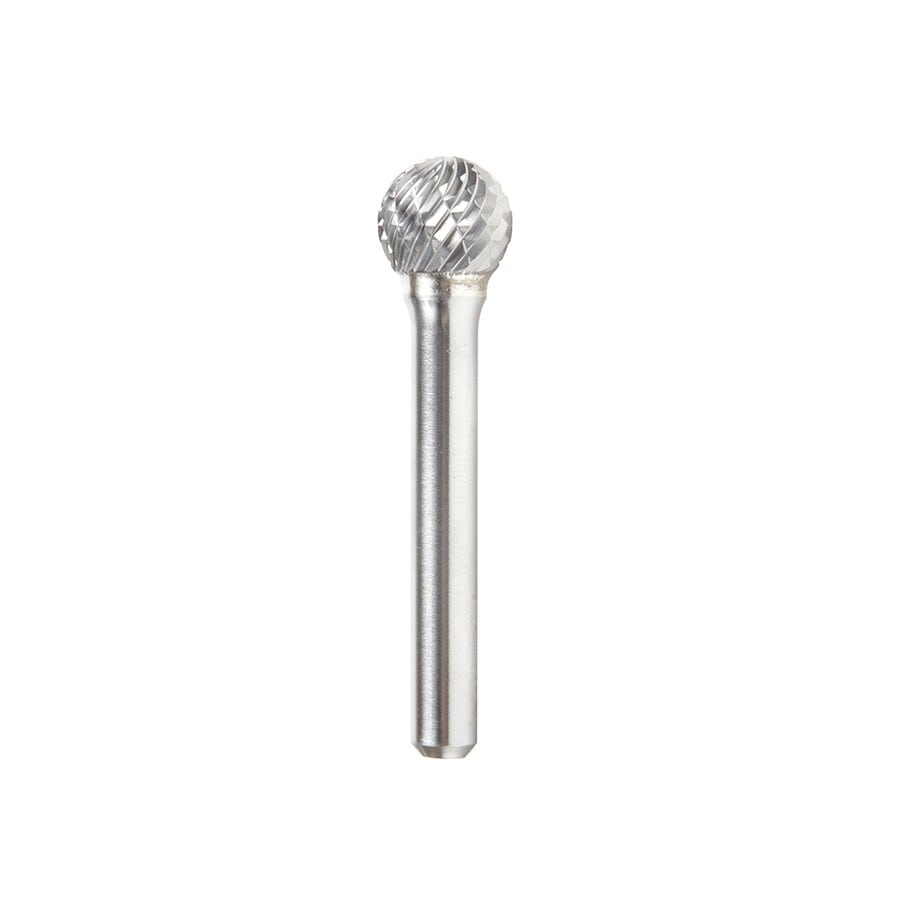 Amana Tool. SD Burrs Ball Double Cut Burr Bit | 1⁄2 Dia x 7⁄16 x 1⁄4 Shank | BURS-158 