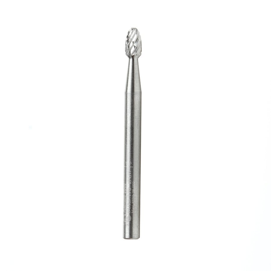 Amana Tool. SE Burrs Oval Double Cut Burr Bit | 1⁄8 Dia x 7⁄32 x 1⁄8 Shank | BURS-170 