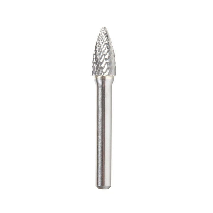 Amana Tool. SG Burrs Pointed Tree Double Cut Burr Bit | 3⁄8 Dia x 3⁄4 x 1⁄4 | BURS-194  