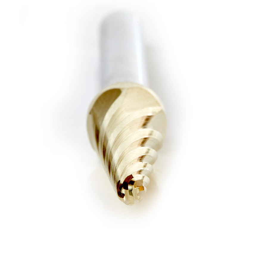 Amana Tool. SL Burrs Radius Cone Non-Ferrous Burr Bit | 3⁄8 Dia x 1 1⁄16 x 1⁄4 Shank | BURS-214NF